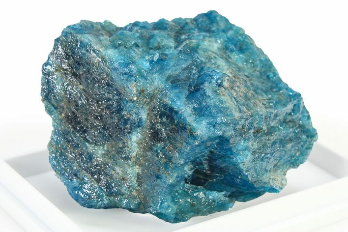 Bright Blue Apatite (Fluorapatite) Specimen - Madagascar #317110